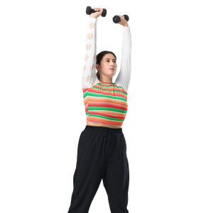 Rasta Blaze Eco-Friendly Crop Top